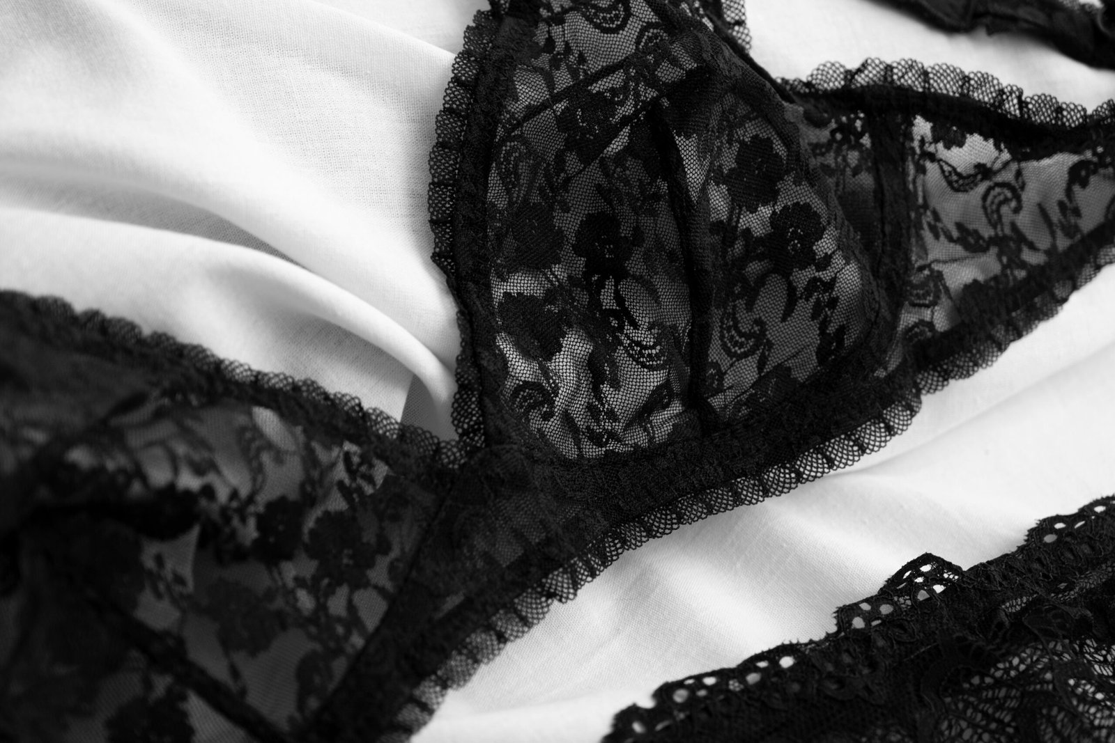 Ensemble de lingerie sexy en dentelle noire pour femme au Maroc